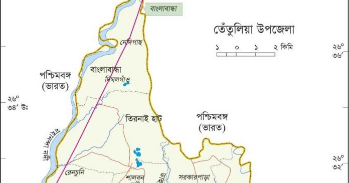 তেঁতুলিয়া উপজেলা