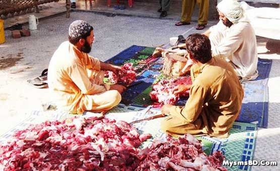 কুরবানির গোশত