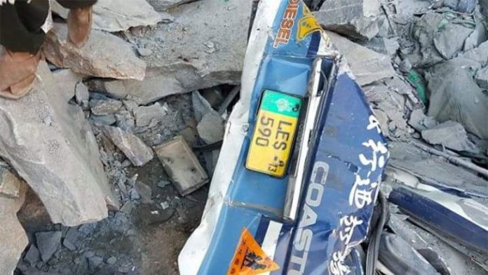 পাকিস্তানে ভূমিধস