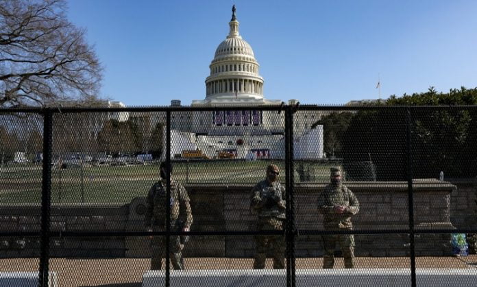 Members of the DC National Guard- US Capitol in Washington DC